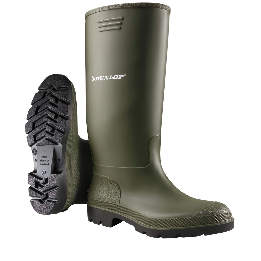 Grisport Unisex Adults Dunlop Budget Welly Multisport Outdoor Shoes, Green (Green), 9 UK 43 EU