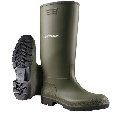 Grisport Unisex Adults Dunlop Budget Welly Multisport Outdoor Shoes, Green (Green), 9 UK 43 EU
