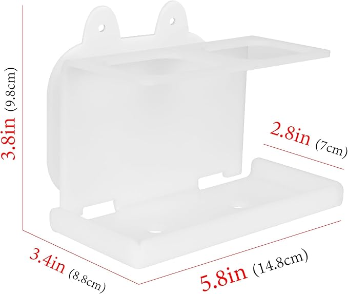 Electric Toothbrush Holder Wall Mounted, Electric Toothbrush Cord Organizer