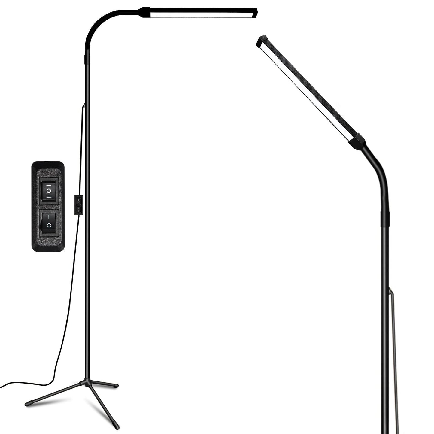 Led Floor Lamp for eyelash extensions Standing light Floor Lamps for Office Standing Lamp Brightness eyelash lamp tattoo Light Eye Caring Reading lamp for Bedroom makeup light lash light extension