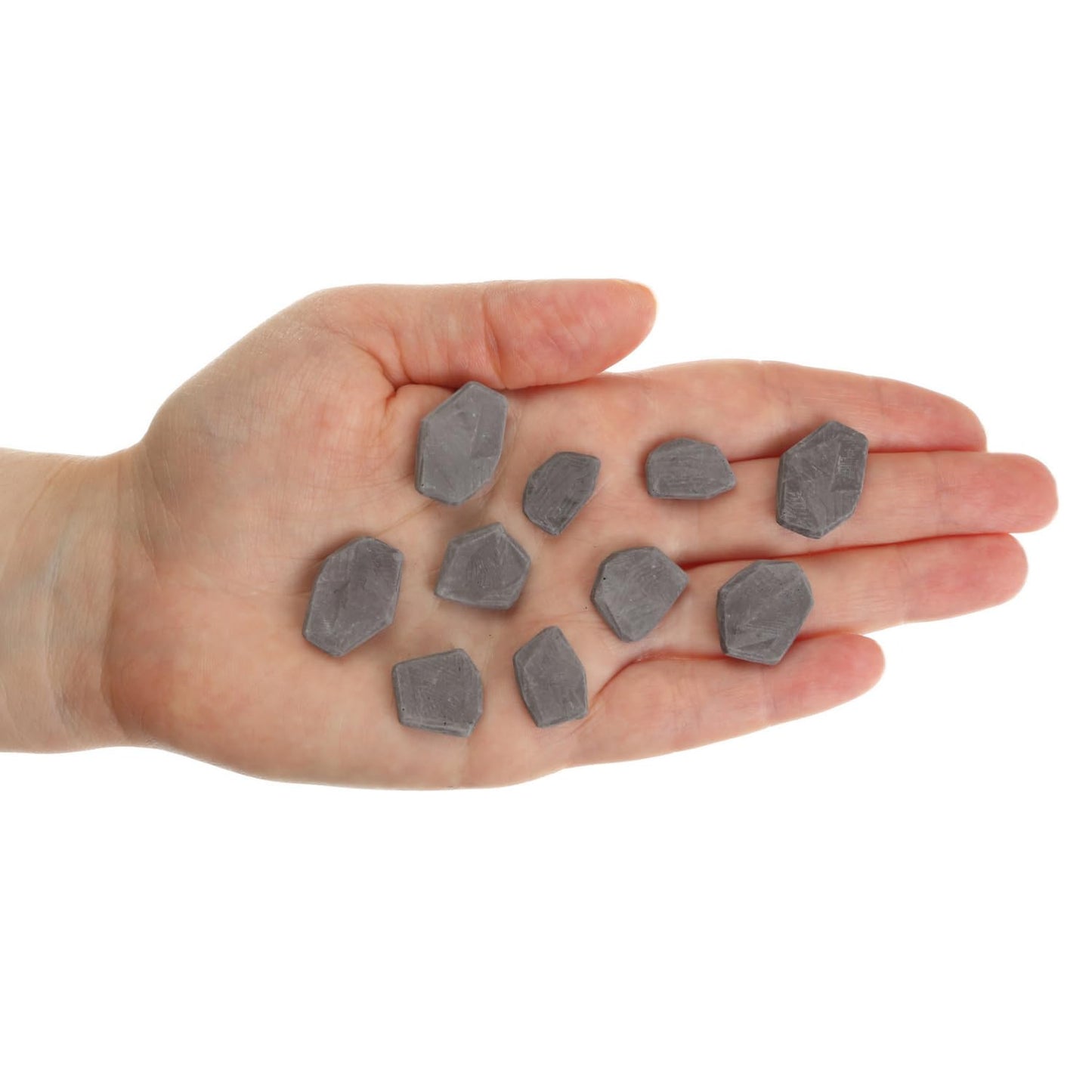 Mini Bricks, 300 pcs, 1:12 Scale Stone-Style Pavers for Dollhouse Walls & Patios, REDUCIO!