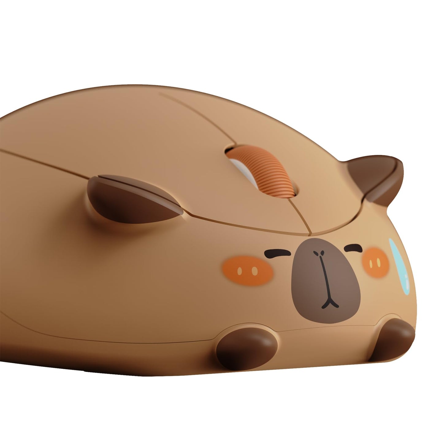 Akko Cat Theme Wireless Gaming Mouse, 2.4G GHz with a USB Receiver, Cute Optical Cordless Cartoon Mice for Computer/Laptop/Desktop/PC, Compatible with Mac/Win (Gray Mimo)