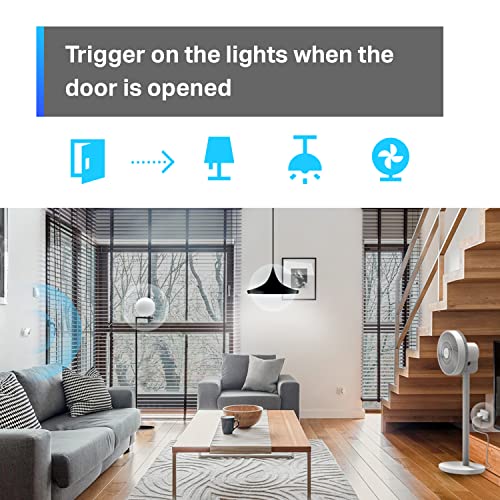 TP-Link Tapo Motion Sensor, Requires Tapo Hub, Long Battery Life w/Sub-1G Low-Power Wireless Protocol, Wide Range Detection, Adjustable Sensitivity, Real-Time Notification, Smart Action, Tapo T100