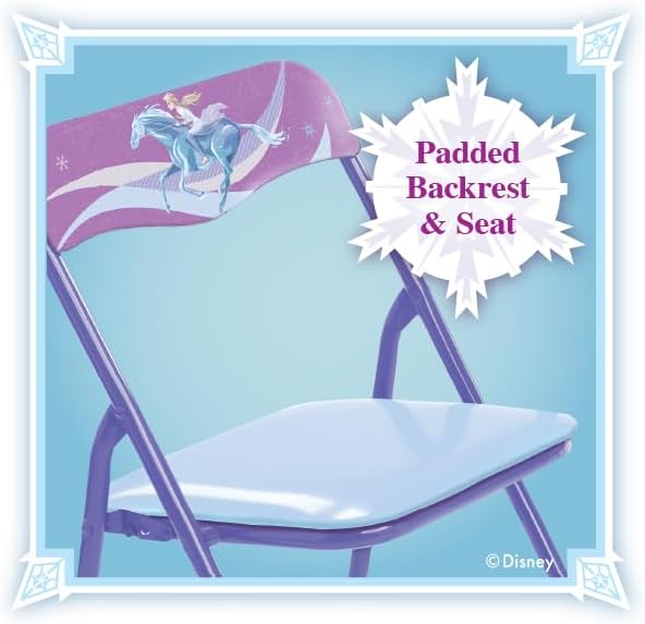 Disney Frozen Kids Folding Table & Chairs Set