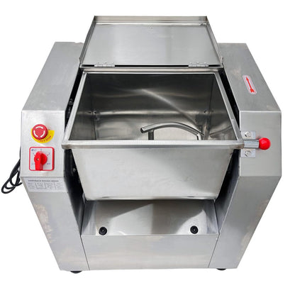 INTSUPERMAI 110V Commercial Dough Mixer Machine 15 KG Kneading Capacity Electric Food Mixer Flour Mixer1500W/2HP for Dough Mixing Kneading