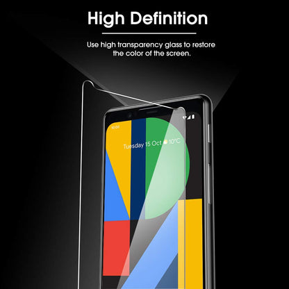OMOTON 3+2 Pack for Google Pixel 9 Pro Screen Protector, 3 Pack Tempered Glass Screen Protector & 2 Pack Camera Lens Protector for Pixel 9 Pro 2024 6.3-inch, Case Friendly (Not for Pixel 9/9 Pro XL)