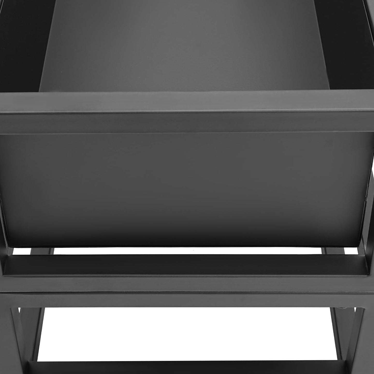 Ongniong Outdoor Elevated Planter Box Rectangle Raised Garden Bed 29" x 12" x 14" Carbon Steel Metal Planters with Drainage for Herbs and Flowers All-Weather Flower Beds for Patio