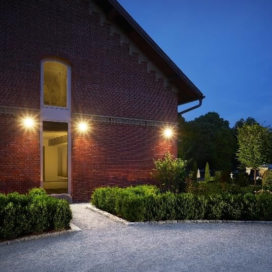 Steinel LED Outdoor Spotlight LS 150 S Black, 240° Motion Sensor Light, max. 12 m Range, 14.7 W, 4000 K, 1375 Lumen