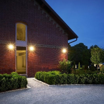 Steinel LED Outdoor Spotlight LS 150 S Black, 240° Motion Sensor Light, max. 12 m Range, 14.7 W, 4000 K, 1375 Lumen