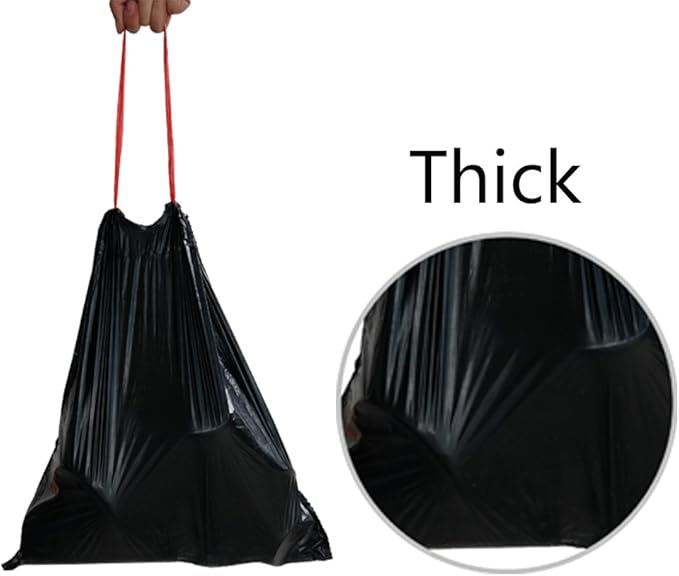 Begale 3 Gallon Drawstring Trash Bags