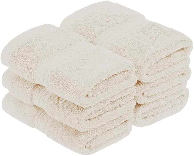 Superior Solid Egyptian Cotton Face Towel Set