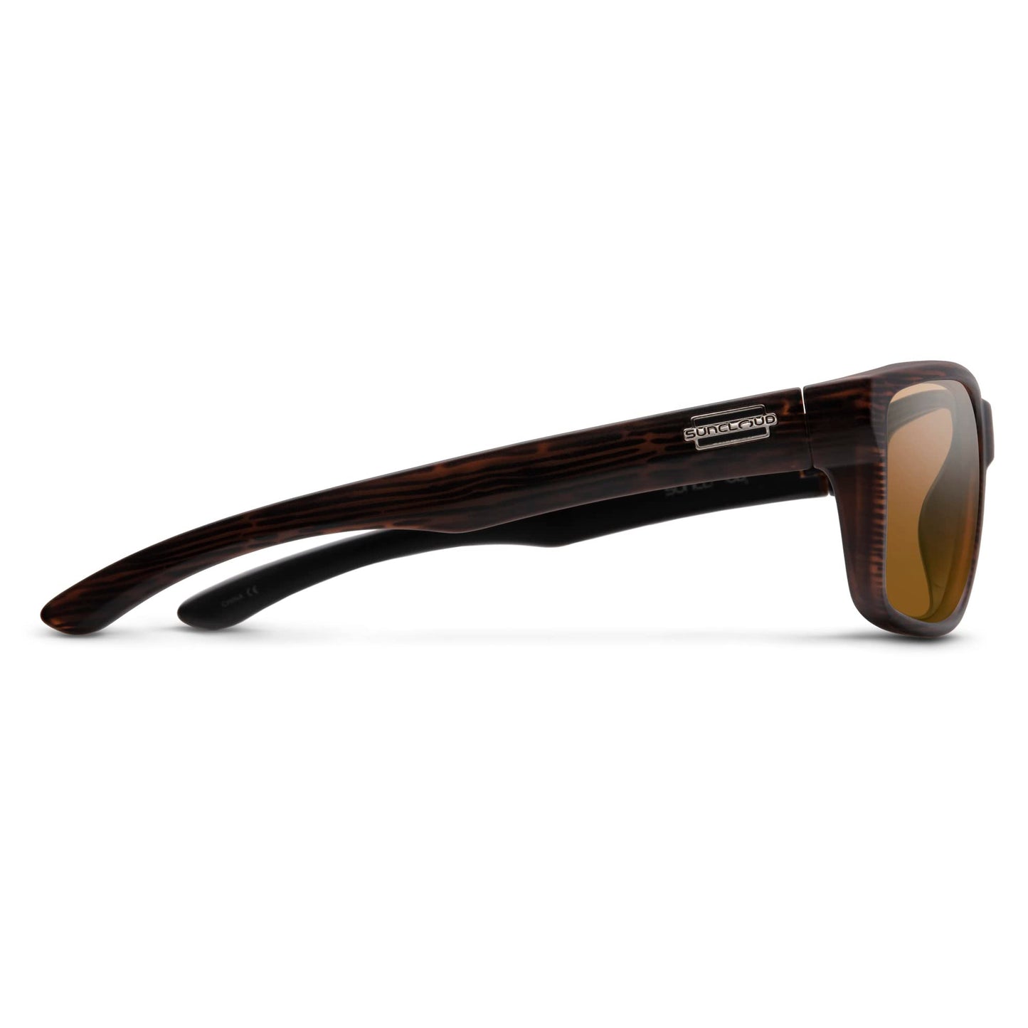 Suncloud Mayor Polarized Sunglasses, Burnished Brown Frame, One Size