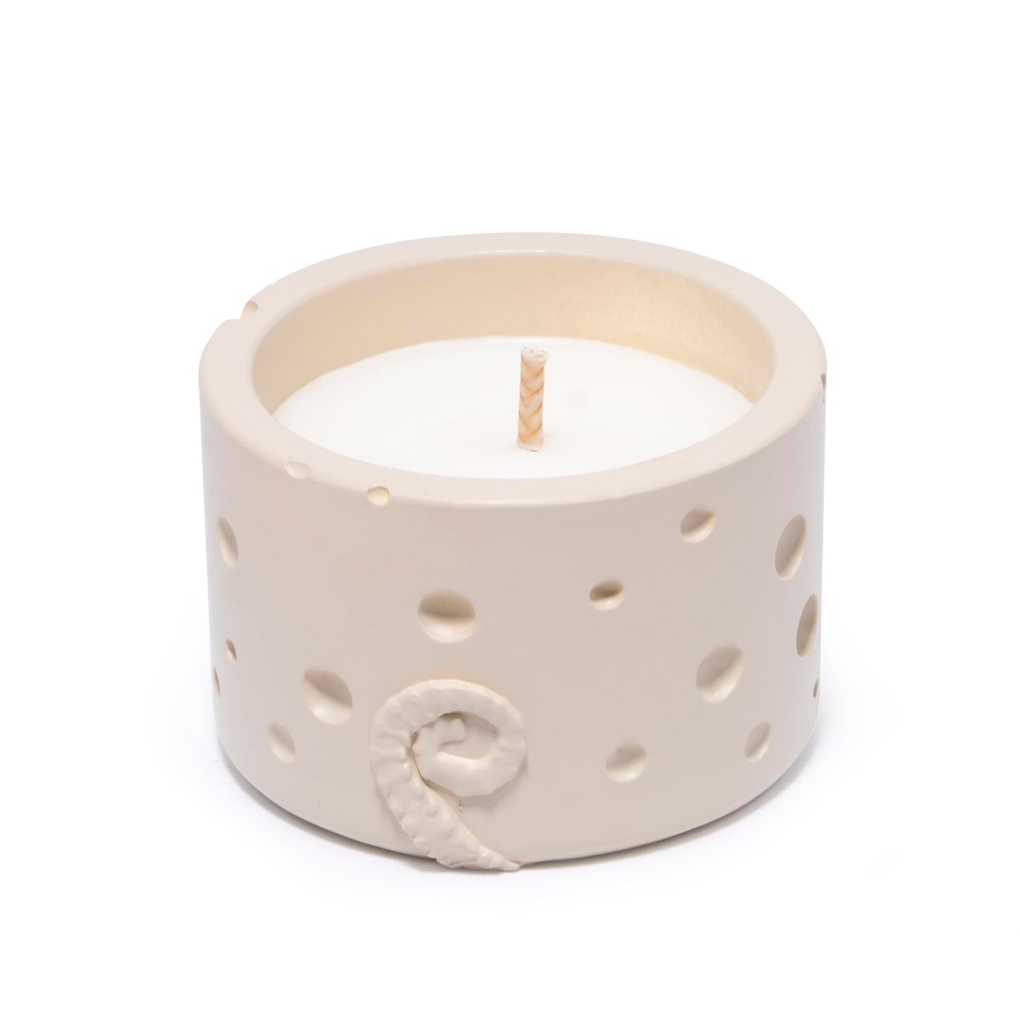 Hodao Oceanic Serenity Handcrafted Aromatherapy Box with Candle & Decor – Beach Rock Sculpture with Sea Turtle, Seashells, for Home, Bathroom, Yoga Room Decor (Brown-Seahorse)