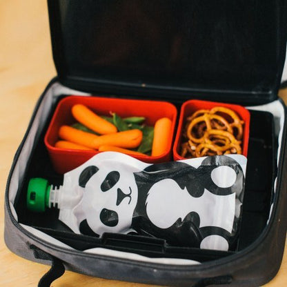 The Filling Station: Squooshi Food Pouch Filler + 12 Large 5 oz Pouches/The Food Pouch Maker for Baby Food Storage and Snack Food Pouches