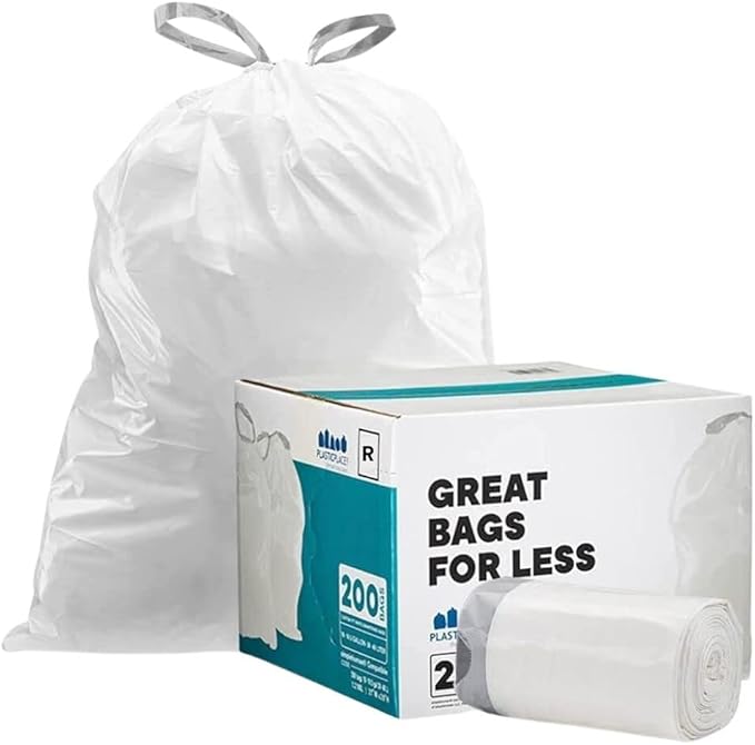Plasticplace Custom Fit Trash Bags, Compatible