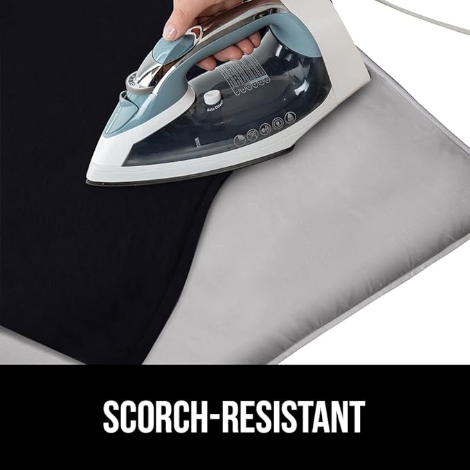 GORILLA GRIP Ironing Mat, Portable Iron Pad, Magnetic Cover