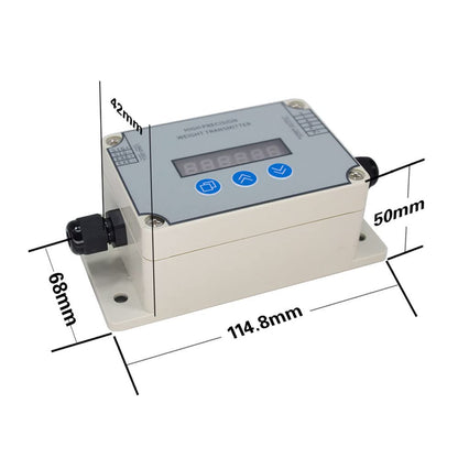 ATO Load Cell Amplifier with Digital Readout, Load Cell Display Controller Indicator Load Cell Amplifier with Read Out, 0-10V & RS485 Output