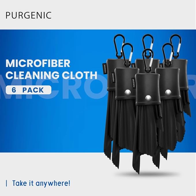Microfiber Cloth & Glasses Wipes Lens & Glasses Cleaning Cloth