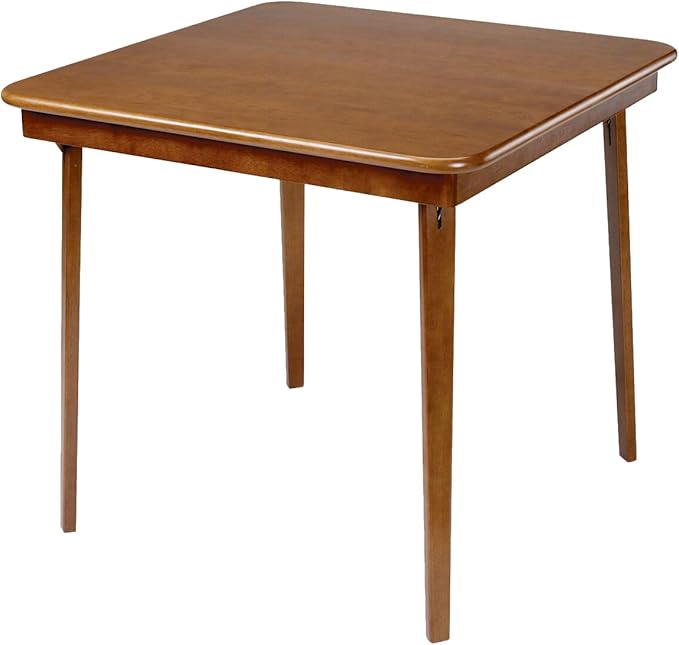 Stakmore Classic Straight Edge Square Folding Card Table 32x32