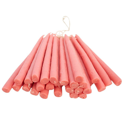 Luz Maria Sebo Candle 26 Pieces (Pink)