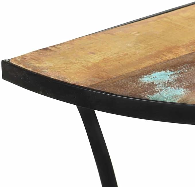 Solid Reclaimed Wood Side Table