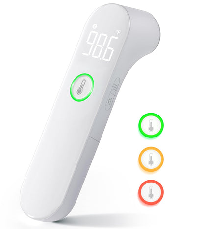 Thermometer for Adults and Kids, Fast Accurate Baby Thermometer, FSA HSA Eligible, Fever Alarm & Mute Mode, Baby Essentials - Lifetime Support