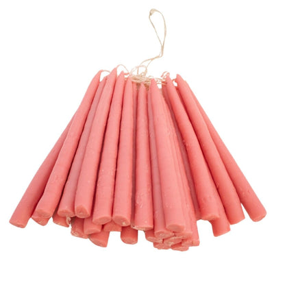 Luz Maria Sebo Candle 26 Pieces (Pink)