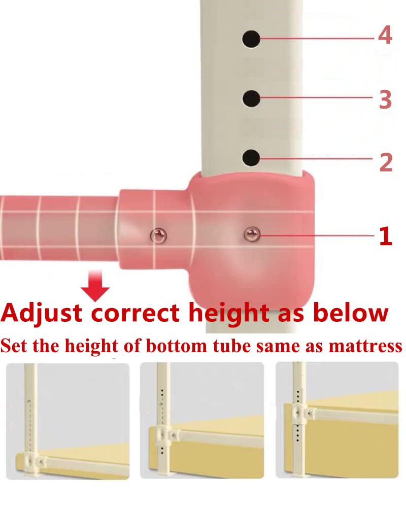 Bed Rails for Toddlers Bed Guard for Double bed 180cm Guard Rail for Kids Safety Bed Rail for King/Super King Bed Baby Rail for Single bed Extra Tall Sleep Rail Bed Bumbers Bed Fence 1 Side