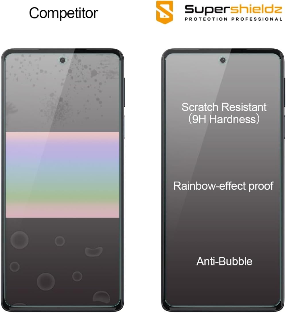 Supershieldz (3 Pack) Designed for Motorola Edge+ / Plus (2022 Model Only) and Motorola Edge+ / Plus 5G UW Tempered Glass Screen Protector, Anti Scratch, Bubble Free