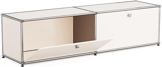 Modern Storage Cabinet Sideboard Versatile Free-Standing Organizer Cabinets