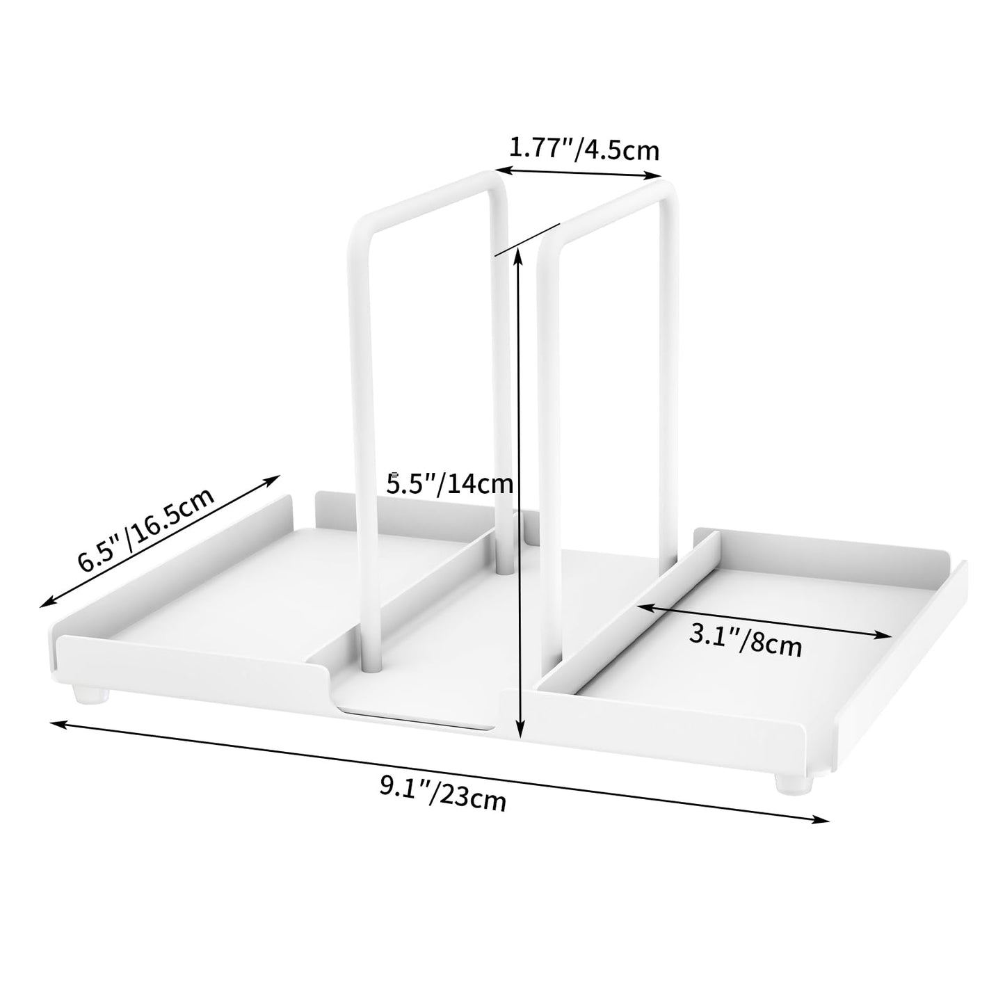 Napkin Holder for Table, Metal Napkin Holder with Salt and Pepper Shakers Caddy, Standing Paper Napkin Storage for Kitchen Dining Table Decor, White