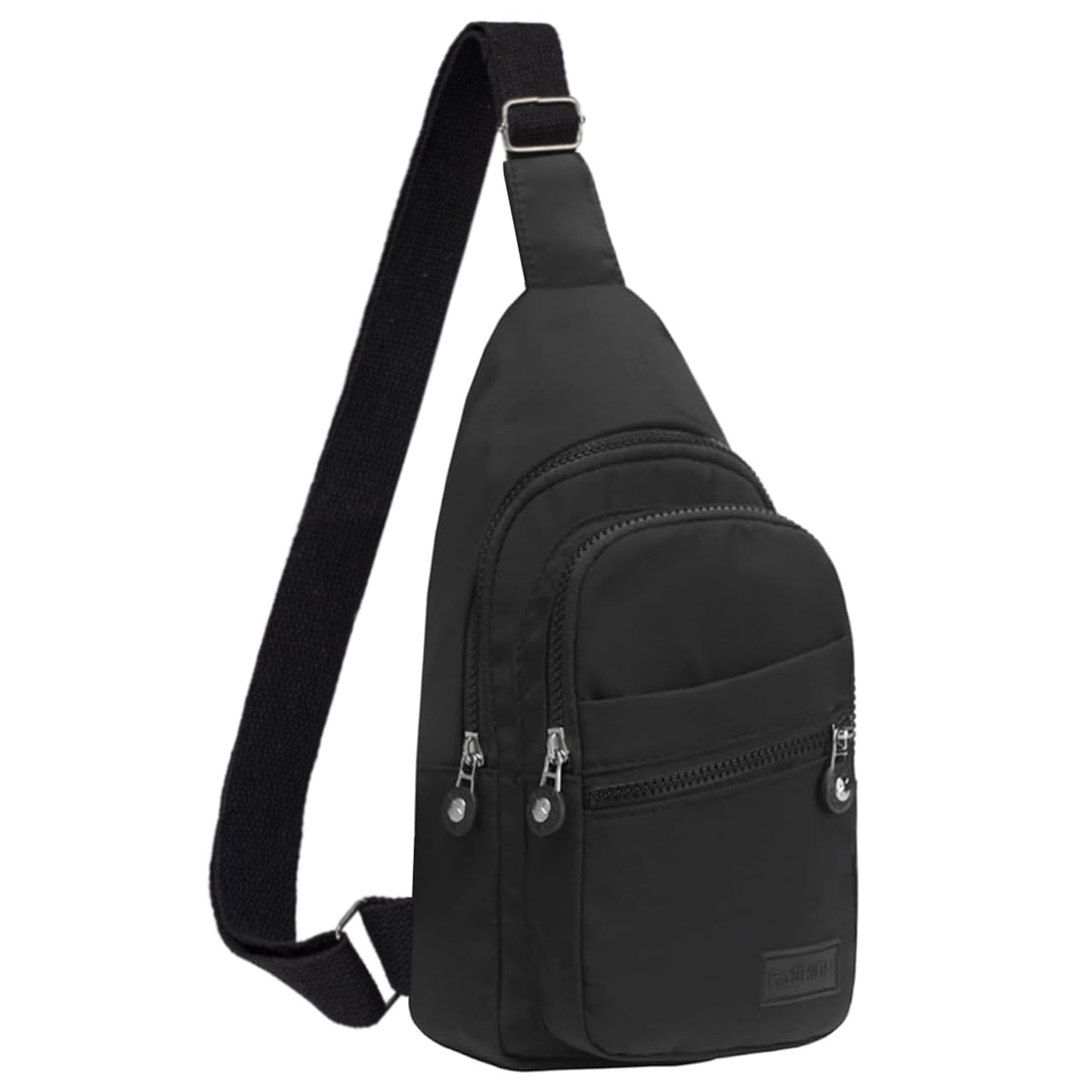 Cross Body Bag Sling Backpack Fanny Pack Small Crossbody Bags for Women Trendy - Black