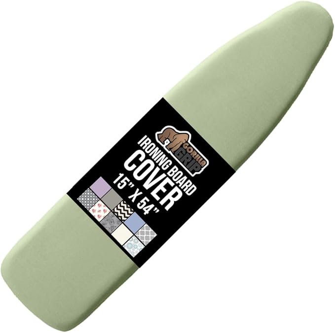 GORILLA GRIP The Original Ironing Board Cover and Pad, Silicone Coating