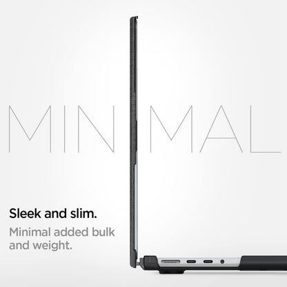 Spigen Urban Fit Laptop Case Compatible with MacBook Pro 16 inch with M3 Max / M3 Pro / M2 Pro / M2 Max Chip / M1 Pro / M1 Max Chip (2023/2021) - Black