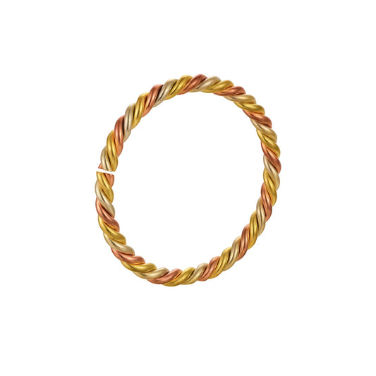 LIU JUN Copper Tensor Bracelet, Pure Tensor Ring Bracelets Solid copper Twisted Handmade Bangle For Women Men Health Jewelry Gifts (Tensor - Color)