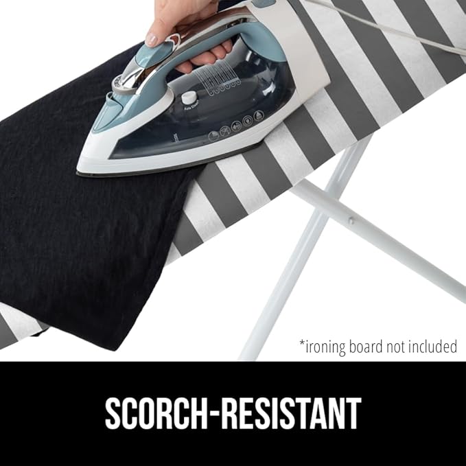 GORILLA GRIP The Original Ironing Board Cover and Pad, Silicone Coating