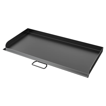 AJinTeby Fry Griddle for Camp Stove Griddle, 16 x 38 inch Flat Top Cooking Griddle for Camp Chef 3 Burner Griddle, BBQ Camping Grills Flat Top Plate, Outdoor BBQ Camping Grills Accessories