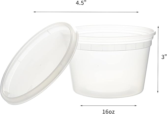 Plastic Deli Food Storage Containers