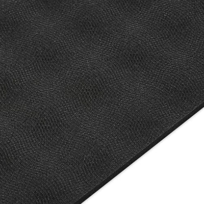Gaiam Dry-Grip Yoga Mat - 5mm Thick Non-Slip Exercise & Fitness Mat for Standard or Hot Yoga, Pilates and Floor Workouts - Cushioned Support, Non-Slip Coat - 68 x 24 Inches