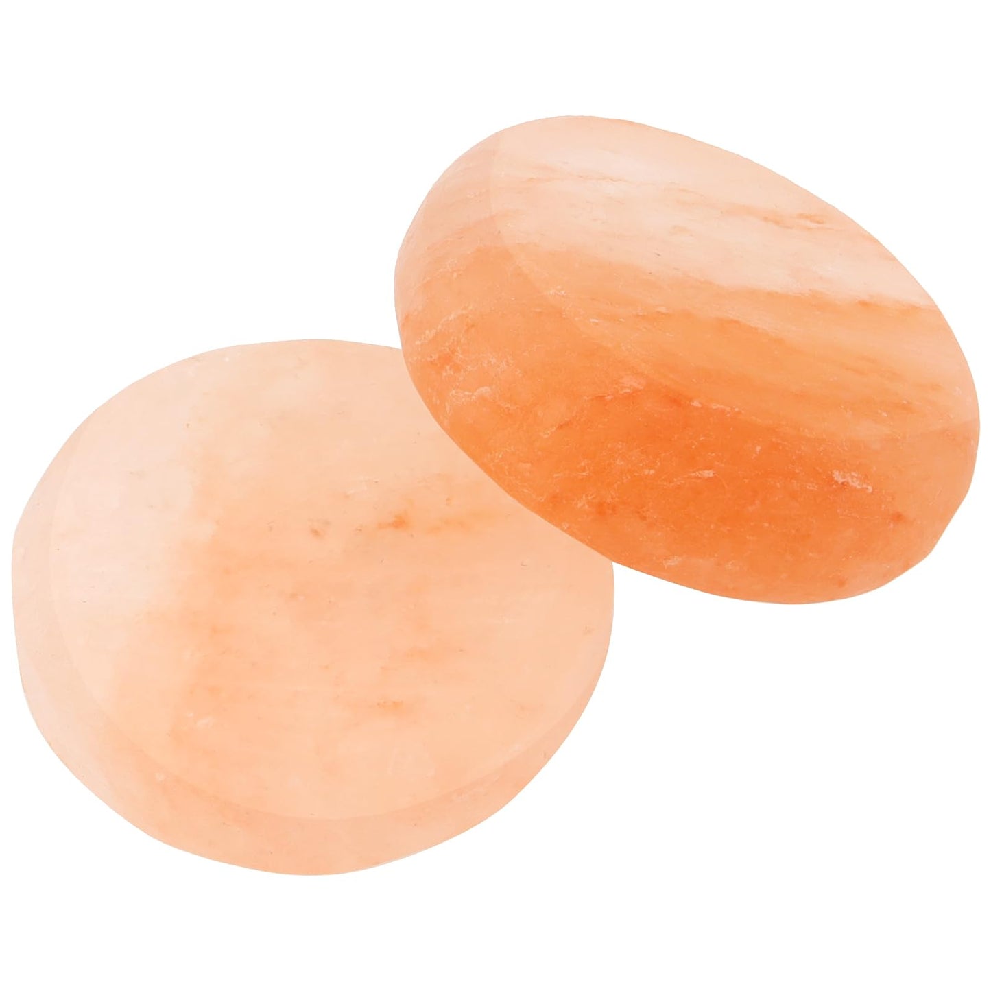 KOHAND 10 PCS Himalayan Round Massage Stone, Hand Carved Warm Cold Hot Message Stone for Therapy, Relaxing, SPA