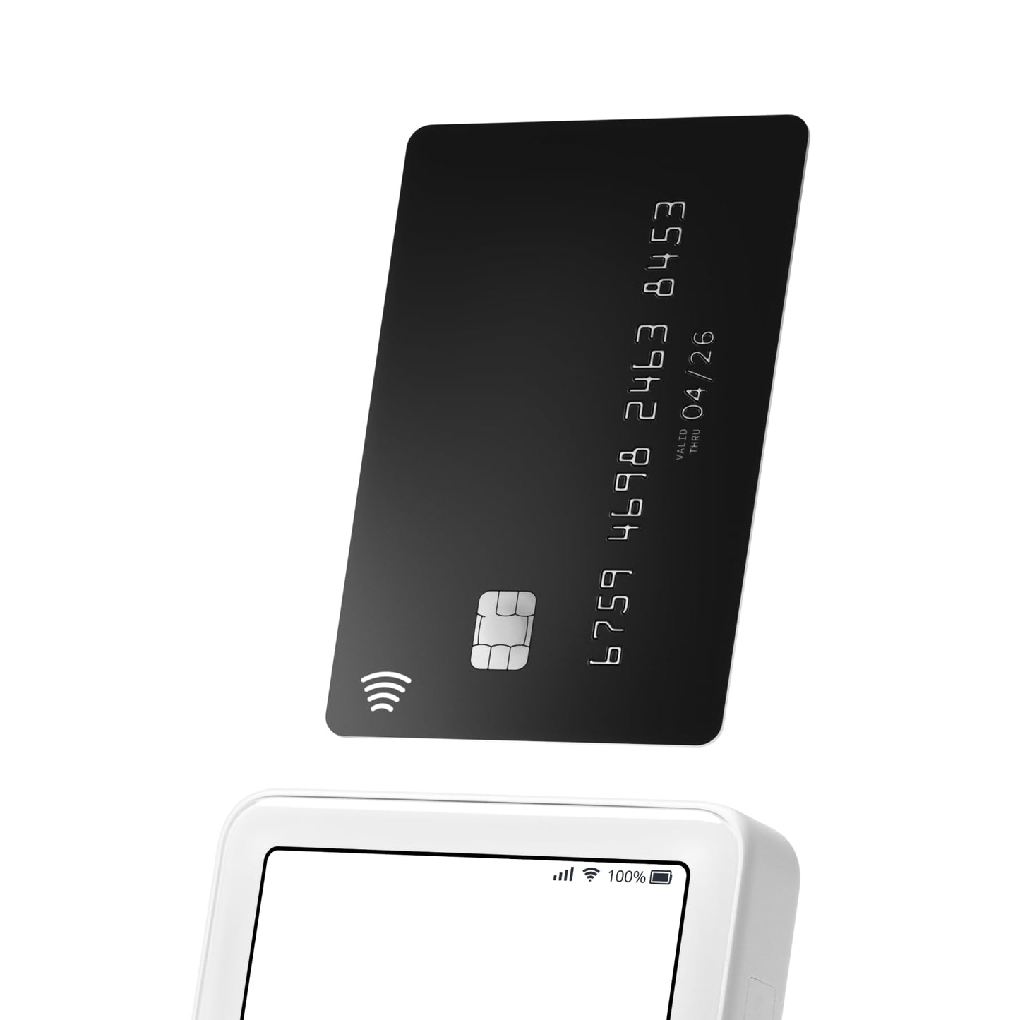 SumUp Solo Credit Card Payment Card Reader with Charging Station by SumUp. Full touch-screen interface with free SIM card with unlimited mobile data