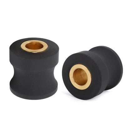 Replacement Roller Wheels for Eclipse 1100HR/A Elliptical - Enhanced PU and Bronze Bushing Design - Quiet and Long-Lasting Exercise Machine Parts (Pair)