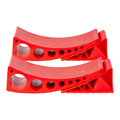 Andersen Hitches 2-Pack Camper Leveler Blocks for RVs and Trailers Up to 30000 lbs Precise 1/2 to 4 Inch Leveling Made in USA