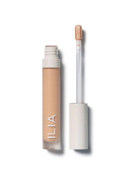 ILIA - True Skin Serum Concealer | Non-Comedogenic, Cruelty-Free, Vegan, Safe For Sensitive Skin, Reduces Appearance of Dark Circles + Blemishes (Arrowroot SC.5, 0.16 oz | 5 ml)