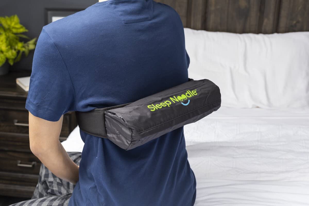 Sleep Noodle Positional Sleep Aid | Natural Anti-Snore Belt Teaches Sleeping on Side