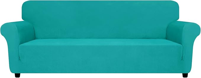 ZNSAYOTX Oversized Super Stretch Couch Cover, New Striped Sofa Covers