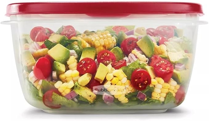 Rubbermaid Easy Find Lids Food Storage Container, 14 Cup