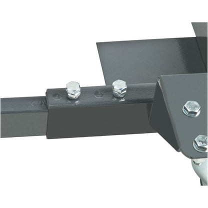 Shop Fox D2057A Adjustable Mobile Base, Small Charcoal Grey