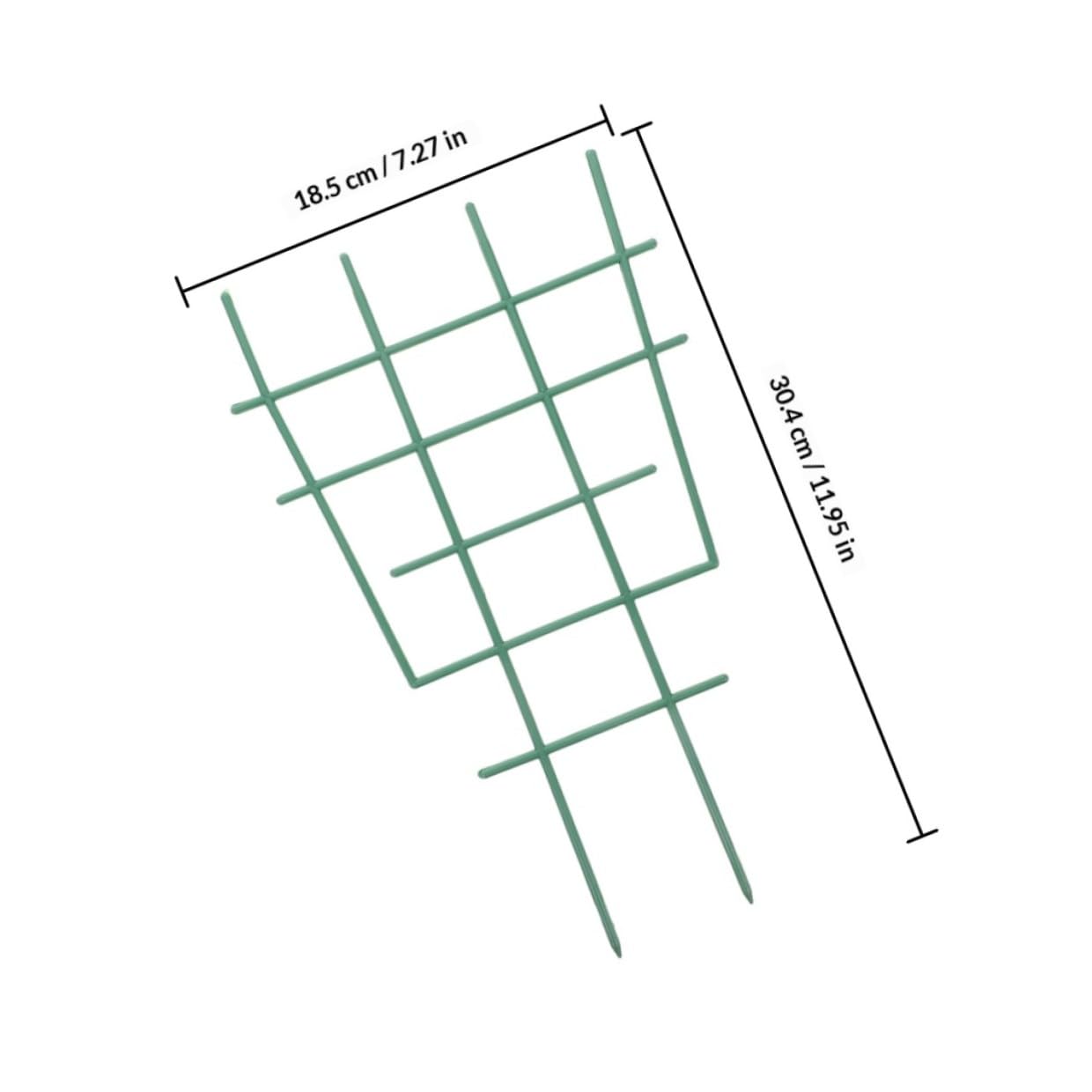 Toddmomy 4pcs Vine Plant Trellis for Pots Climbing Plants Holder Indoor Outdoor with Grid Design for Potted Vines and Flowers