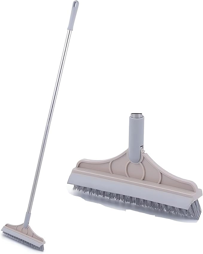 Cleaning Scrub Brush with Long Handle Heavy Duty